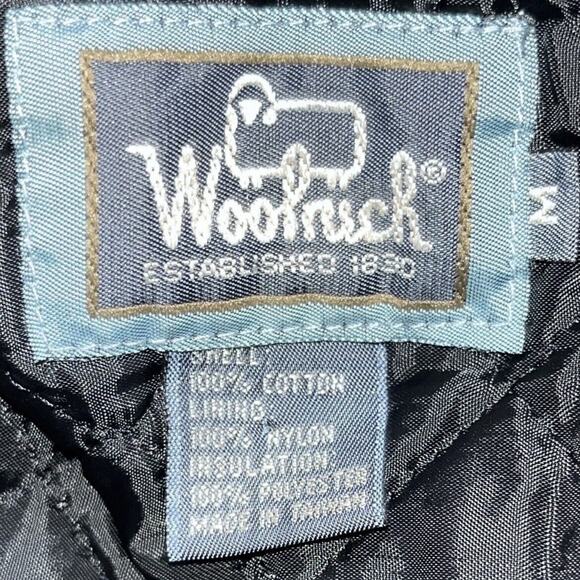 WOOLRICH Men's Insulated Flannel Shirt Size Medium Lined Red‎ Plaid Pockets EUC - Picture 5 of 5